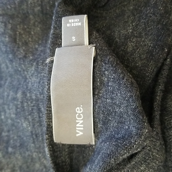 Vince Long Sleeve Cashmere Blend Shirt Small - Picture 3 of 5